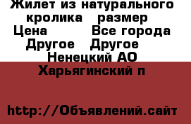 Жилет из натурального кролика,44размер › Цена ­ 500 - Все города Другое » Другое   . Ненецкий АО,Харьягинский п.